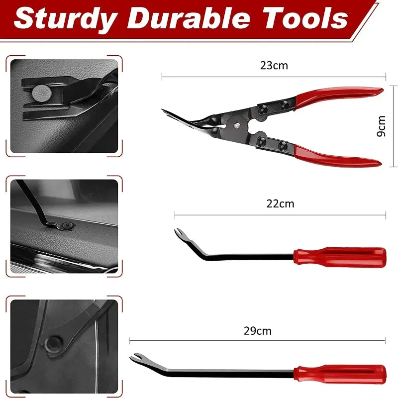 Auto Interior Disassembly Kit – Car Plastic Trim Removal Tool Set