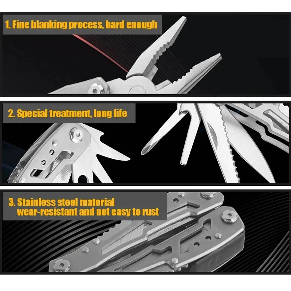 compact multi-tool designed for outdoor use