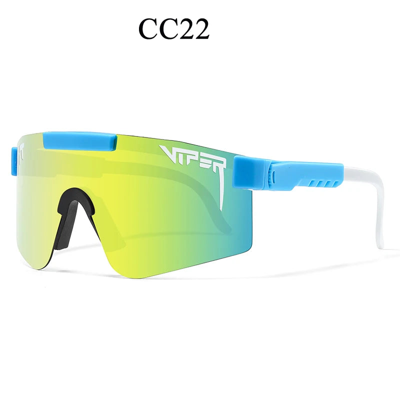 Adult UV400 Pit Viper Style Sport Sunglasses: