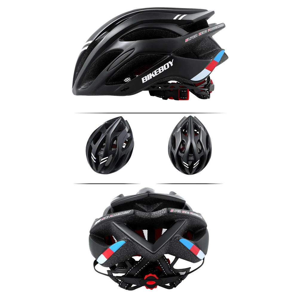 MTB Bike Helmet for Men Women Sport Cycling Helmet Adjustable Mountain Road Bicycle Soft Pad Head Protection Safety Hat
