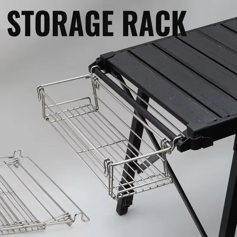 KRC CAMP Camping Folding Removable IGT Wood Table