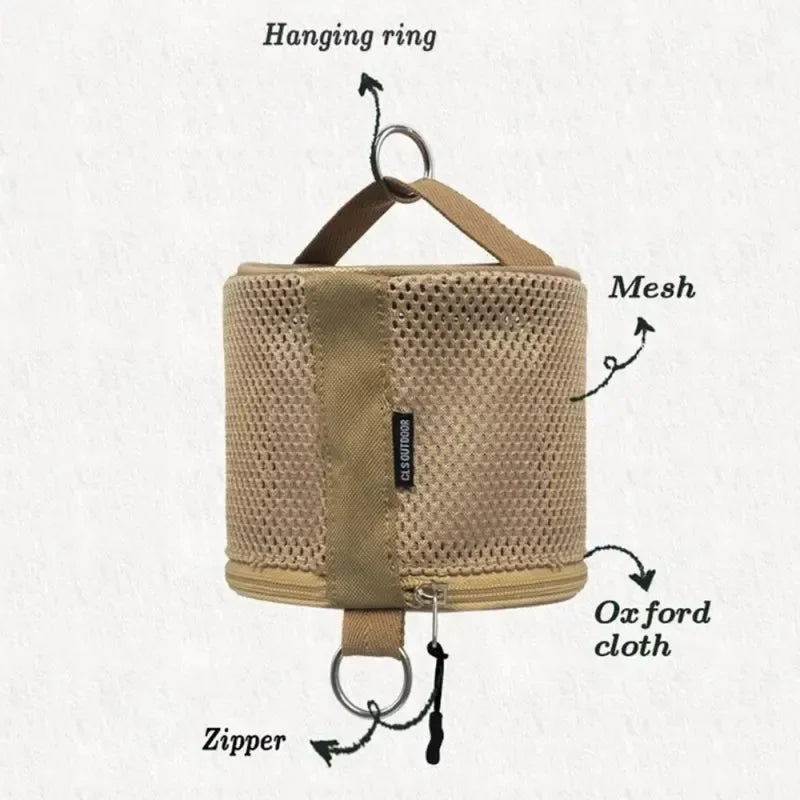 Portable Camping Tissue Holder with Hook