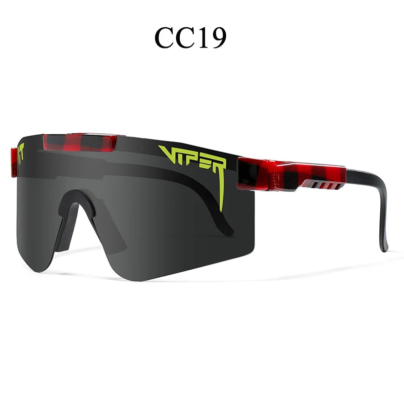 Adult UV400 Pit Viper Style Sport Sunglasses: