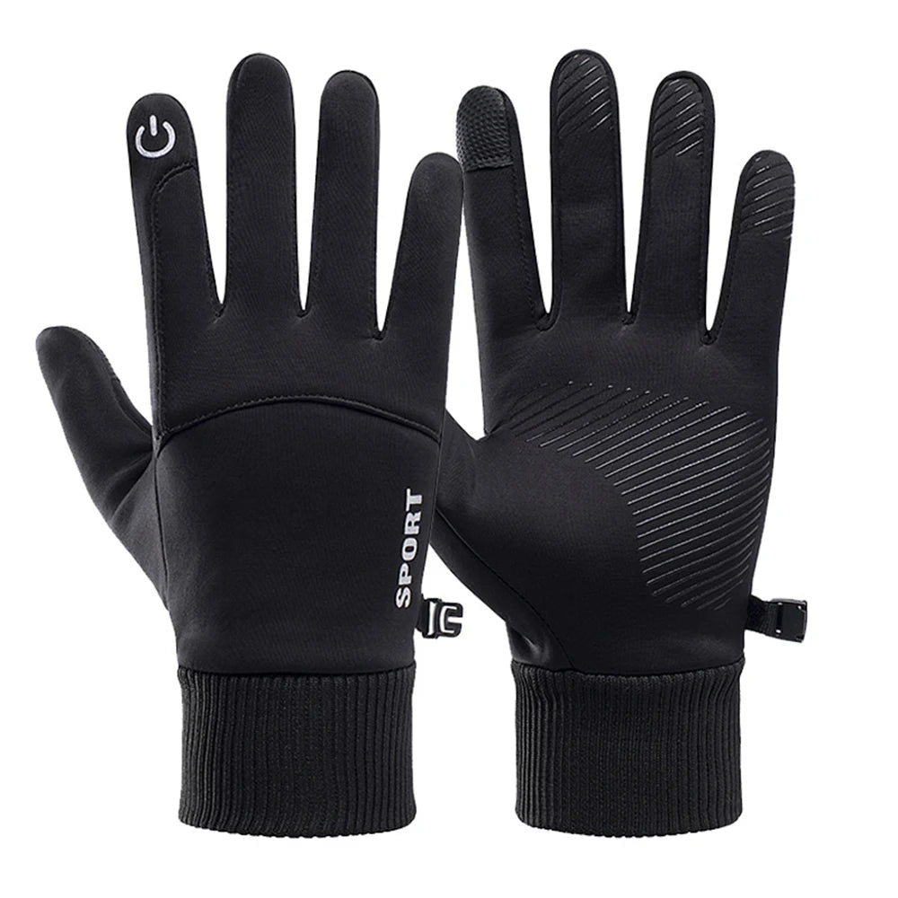 Winter Waterproof Men's Gloves Windproof Sports