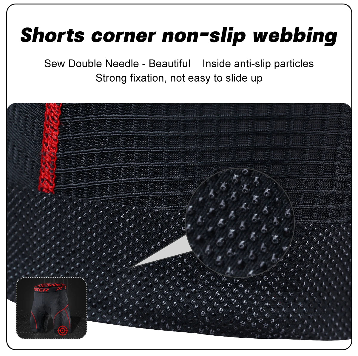 The X-TIGER Cycling Underwear Gel Pad Shorts