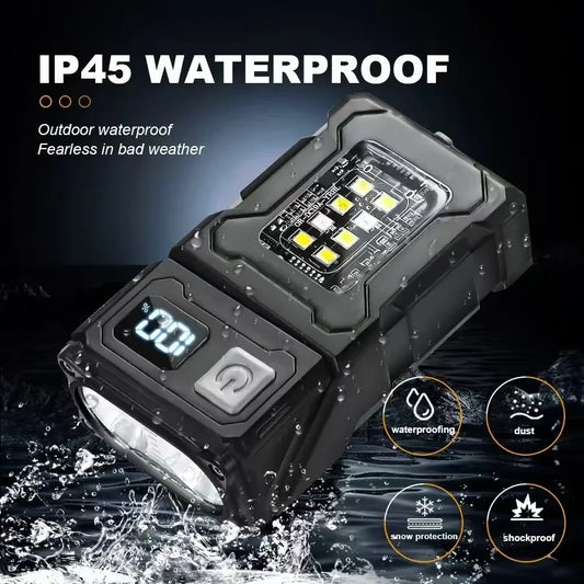"2024 New Multifunctional COB Flashlight