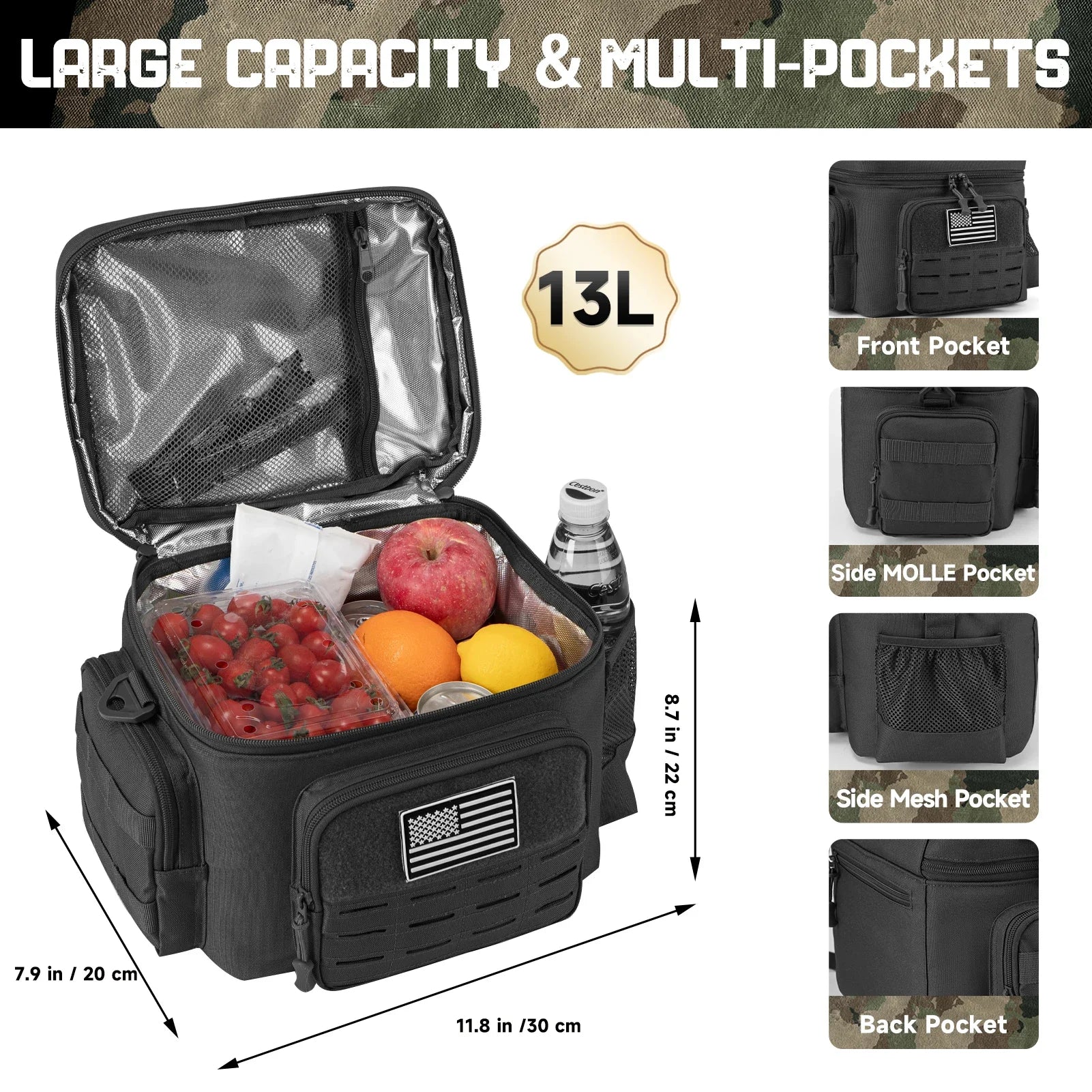 Bag Outdoor Heavy Duty Lunch Box Work
