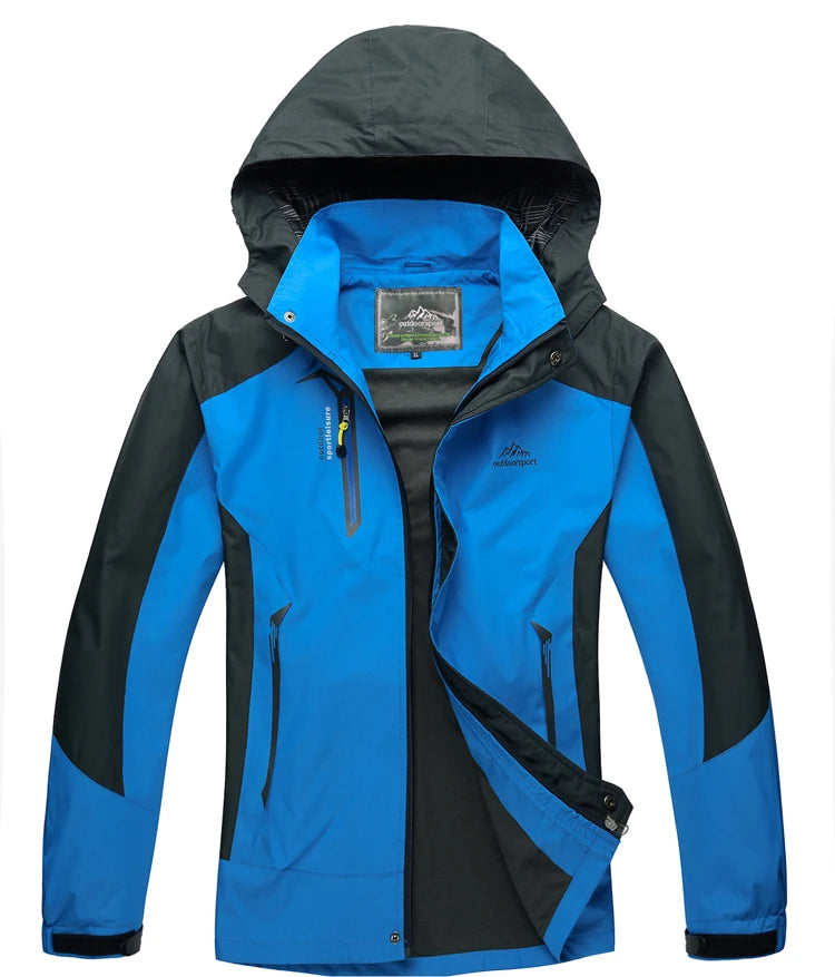 TRVLWEGO Camping Hiking Jacket for Men,