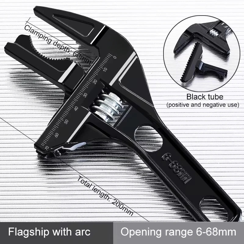 Multi-Function Adjustable Wrench