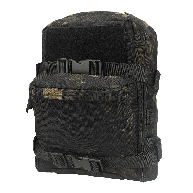 mini hydration backpack designed for tactical or outdoor use.s