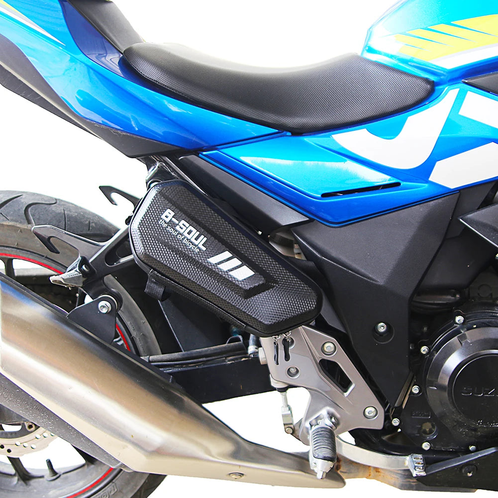 Waterproof Motorcycle Frame Packages Hard Shell Side Package Cycling Accessories Hard Bicycle Bags Triangle Pouch Cycling Parts