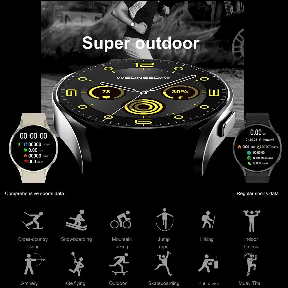 KESHUYOU 2025 New Watch 6 Smart Watch:
