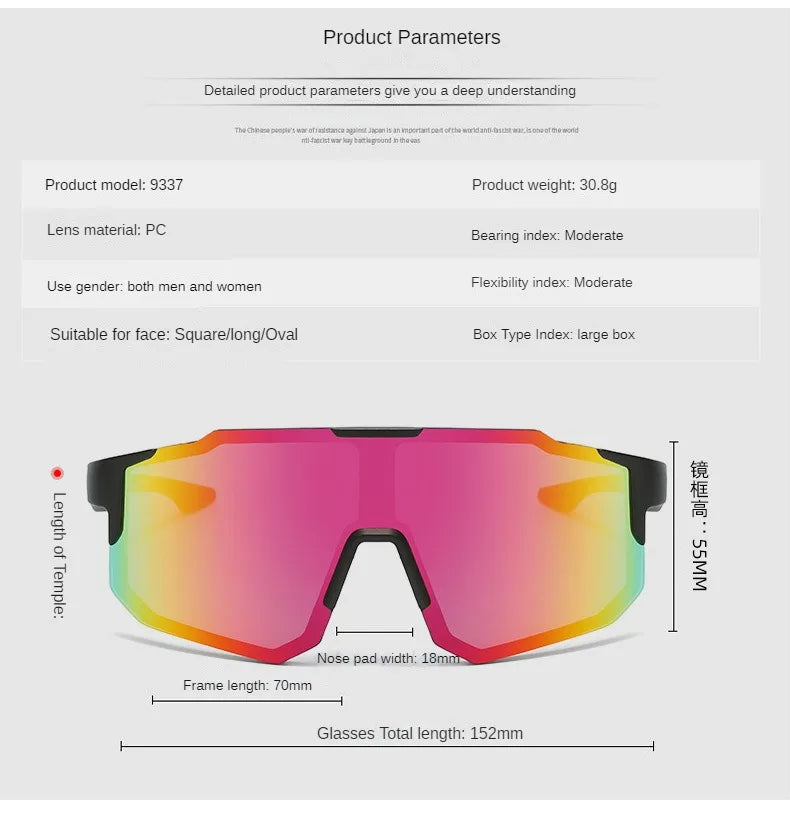"Cycling Sunglasses – UV400 Sports Eyewear for Men & Women |