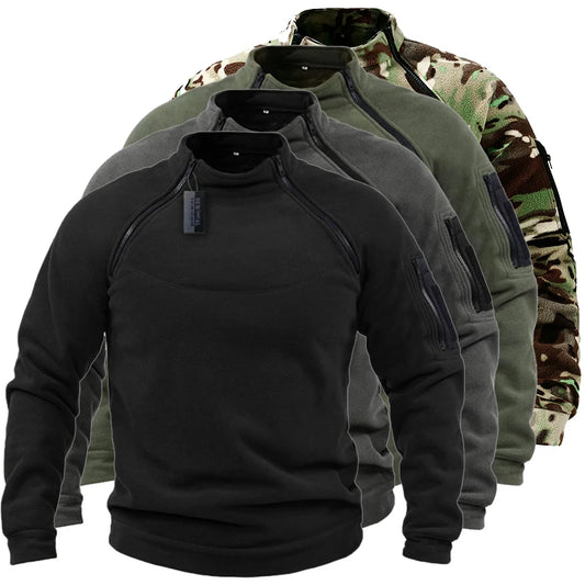 Men's Tactical Outdoor Polar Fleece Jacket