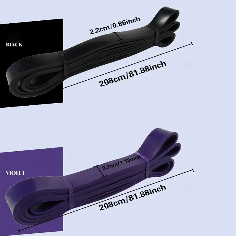 resistance band product, commonly used in fitness for strength training