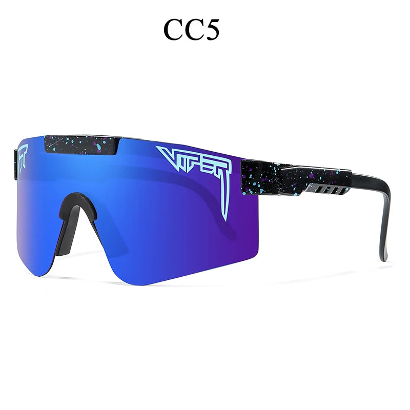 Adult UV400 Pit Viper Style Sport Sunglasses: