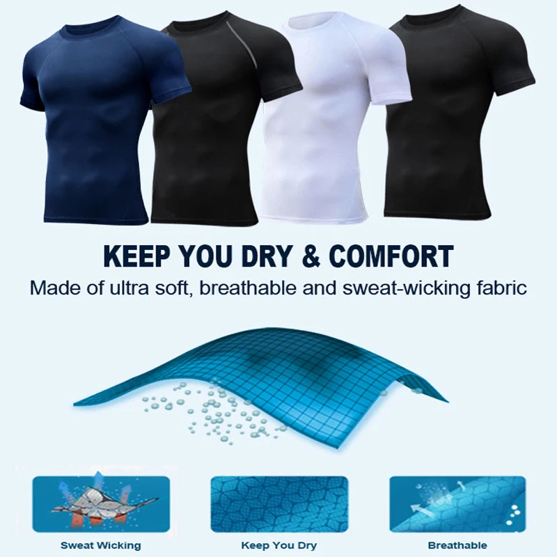 Men's Compression Workout Shirt