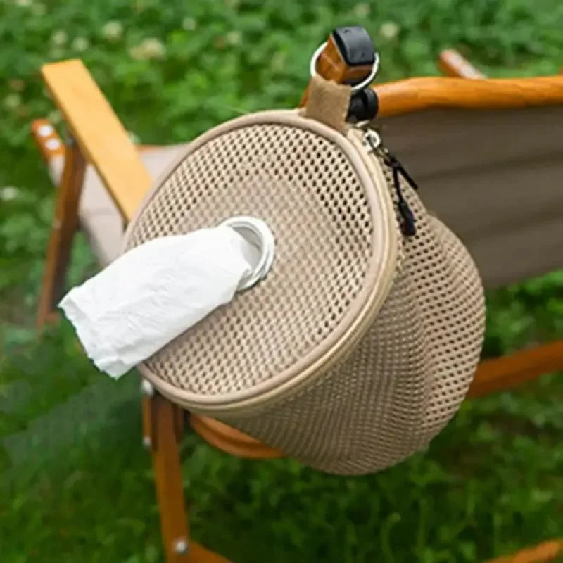 Portable Camping Tissue Holder with Hook